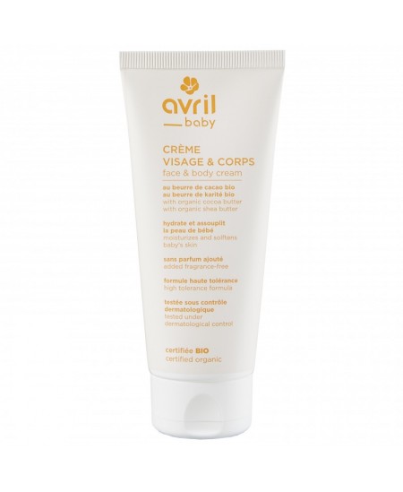 Avril - Crème visage et corps bébé – 100 ml