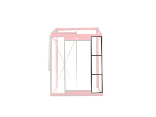 Porte moustiquaire amovible pour serre ACD - 185,2 x 70,8 cm