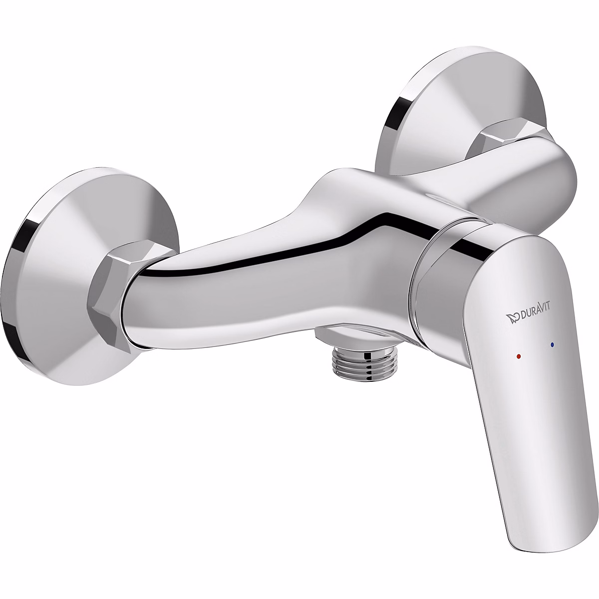 Duravit No.1 Mitigeur monocommande de douche apparent Chromé Brillant – N14230000010