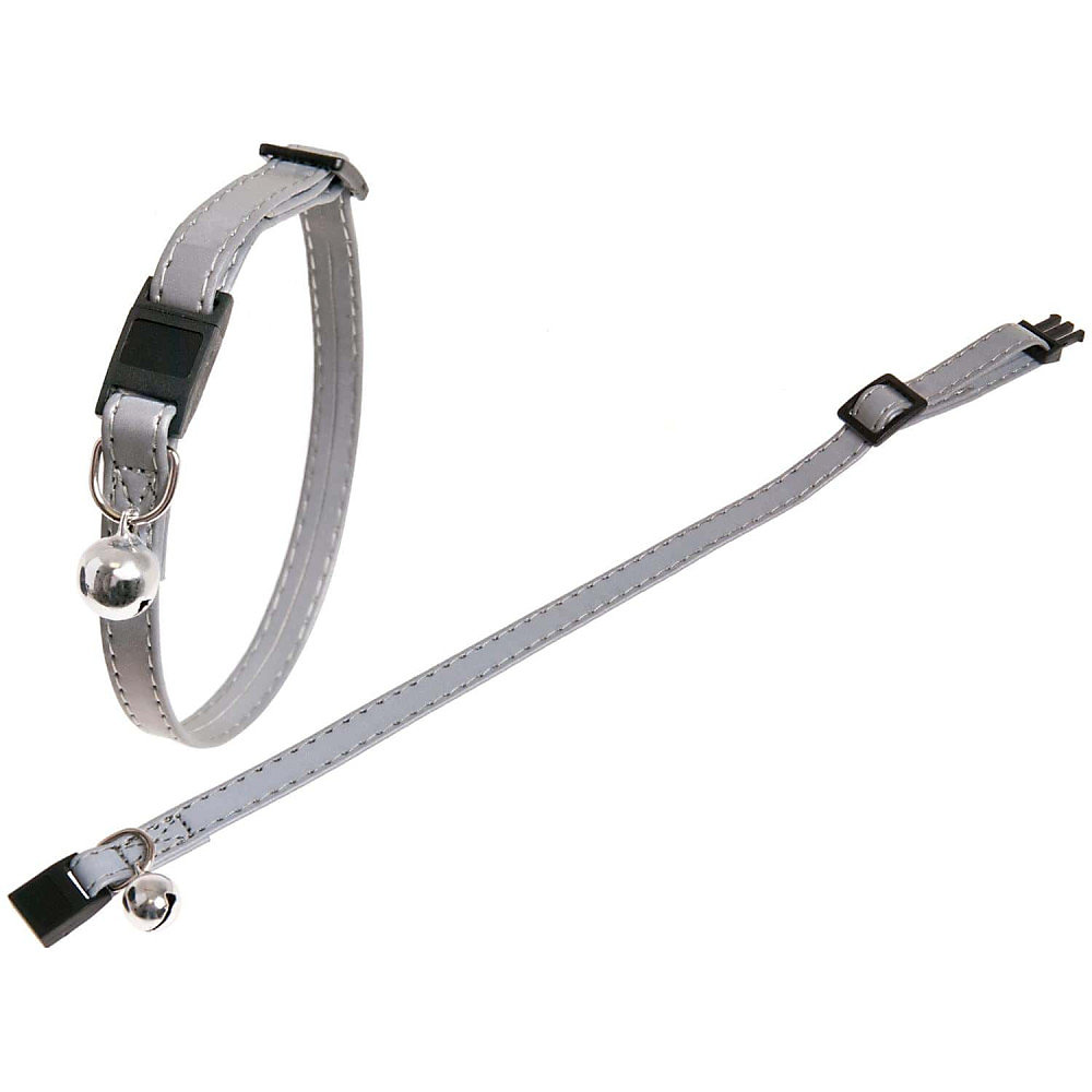 1 Collier réfléchissant gris pour chat | Chat