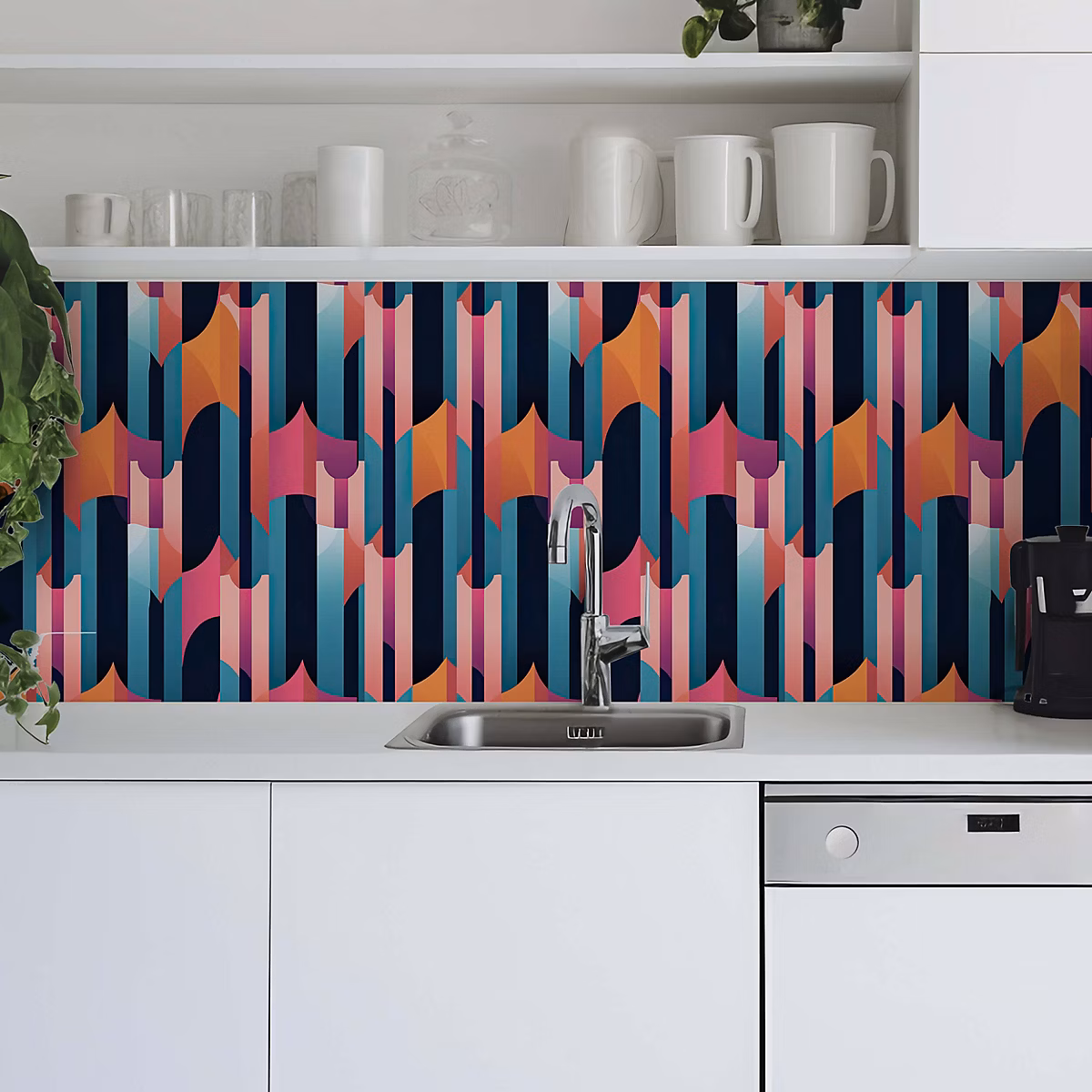 Crédence adhésive déco design 60 × 300cm