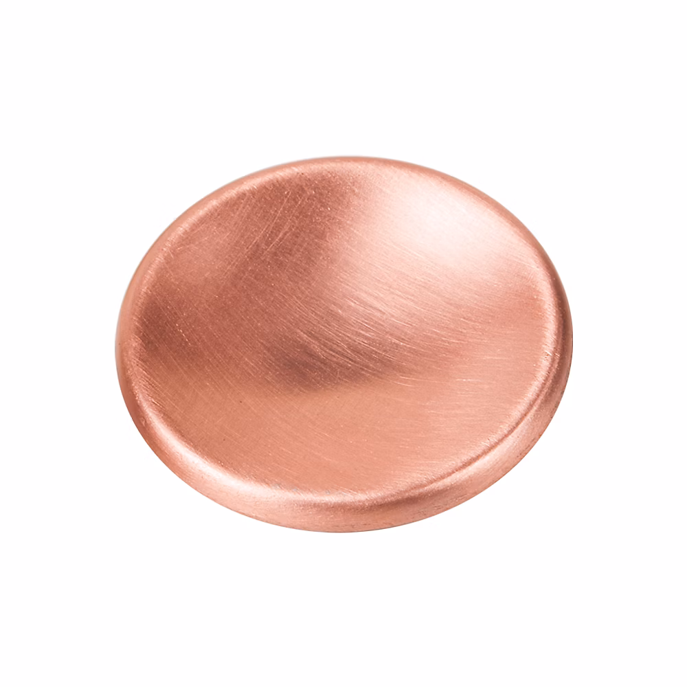Bouton de meuble zamac diamètre 40 mm cuivré satiné lot de 12 piéces – Réf. PXBXHLKPF1537051439