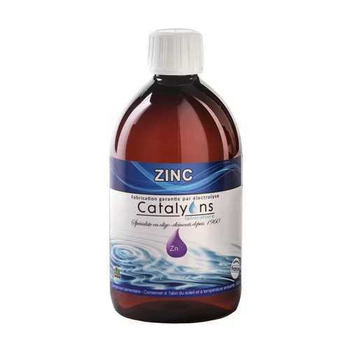 Zinc en flacon de 500 ml