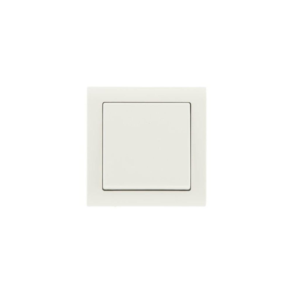 ZENITECH Interrupteur va et - vient saillie complet Besto, blanc