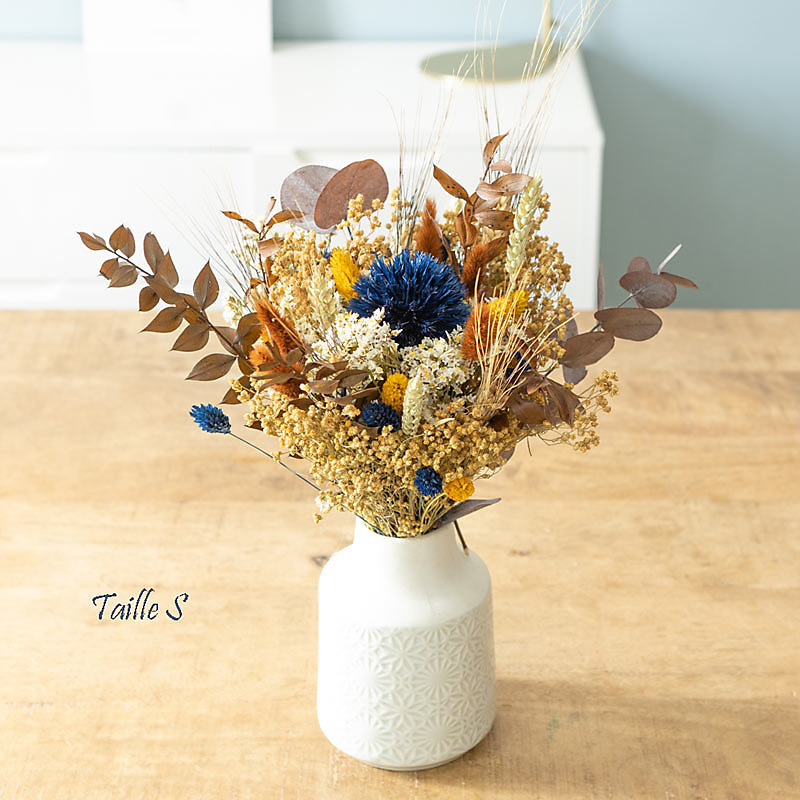 Bouquet de fleurs séchées Lucienne S – Réf. TCQYXGGLG7391373712