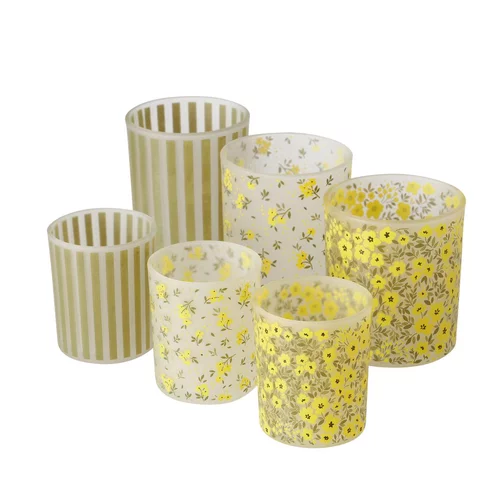 Photophore Mayla coloris multicolore - Ø 9 cm