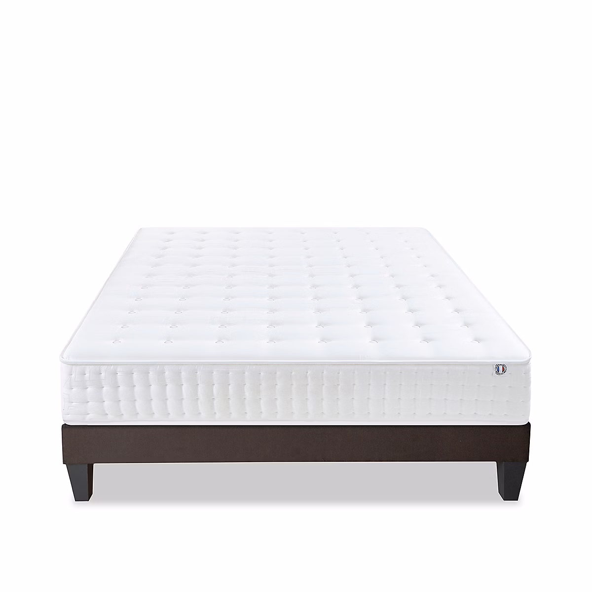 Ensemble Apollon 90 × 200 cm Matelas Mousse + Sommier Bois