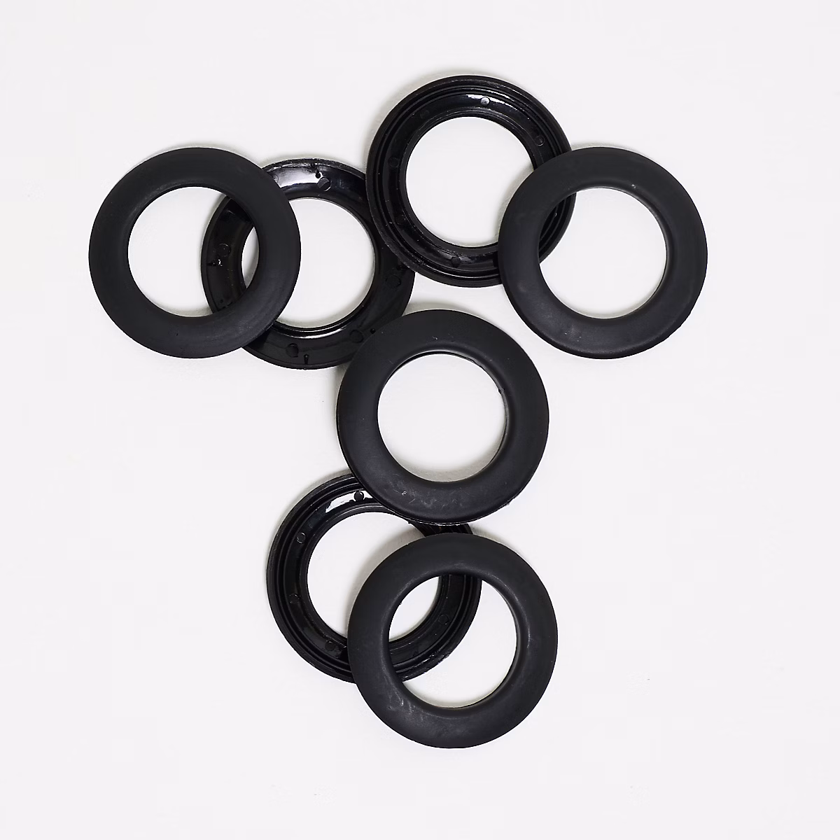 Œillet pour rideau à clipser noir Ø40mm Rocle – Cosy living