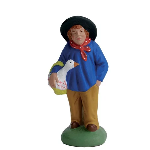 Homme à l'oie 7 cm