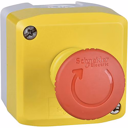 XALK178FH7 boîtier de montage en saillie pour bouton-poussoir Harmony XB5 – rouge 600 V AC 10 A