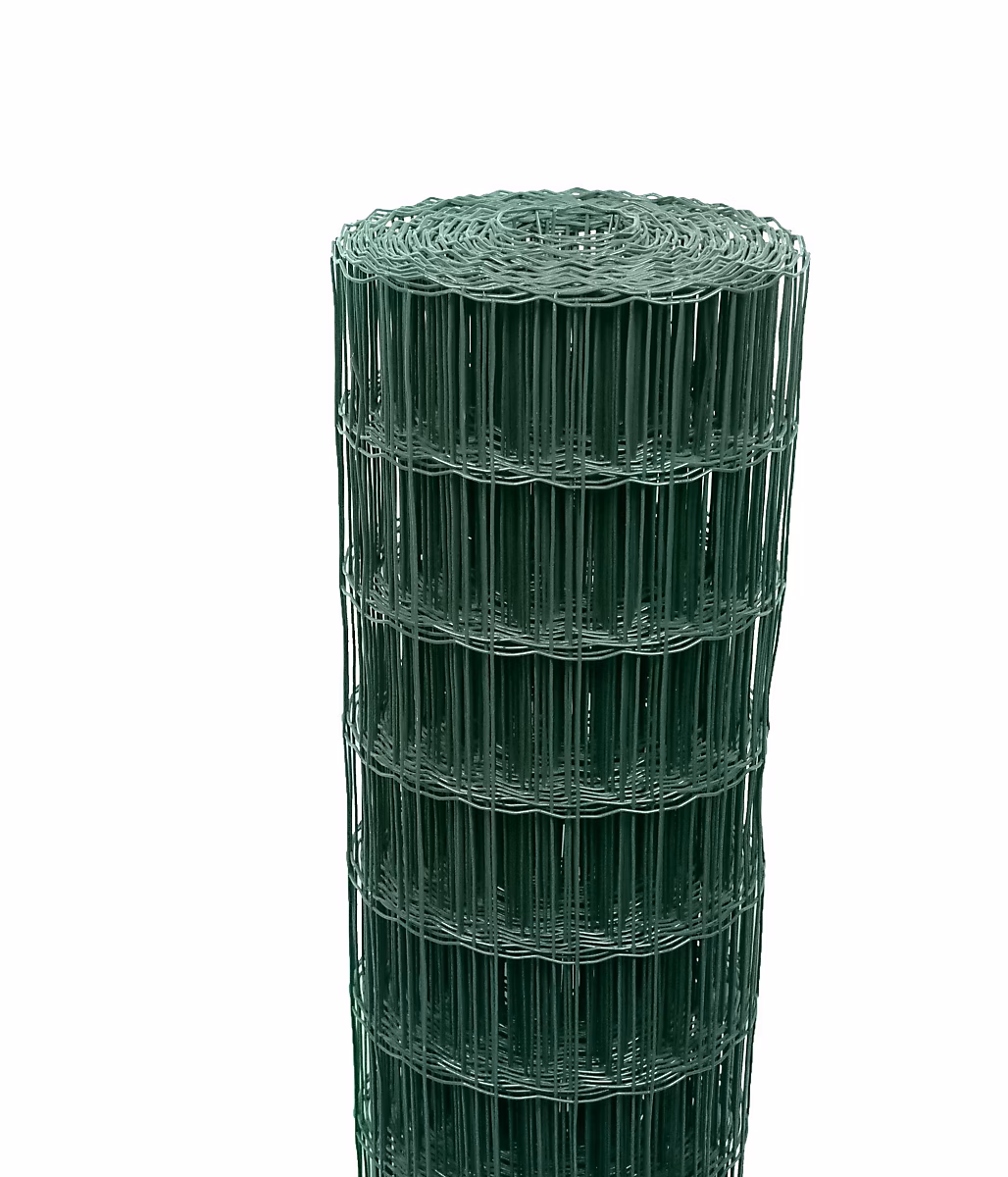 Grillage soudé vert maille 50 × 100 mm – rouleau 20m x h.120 cm