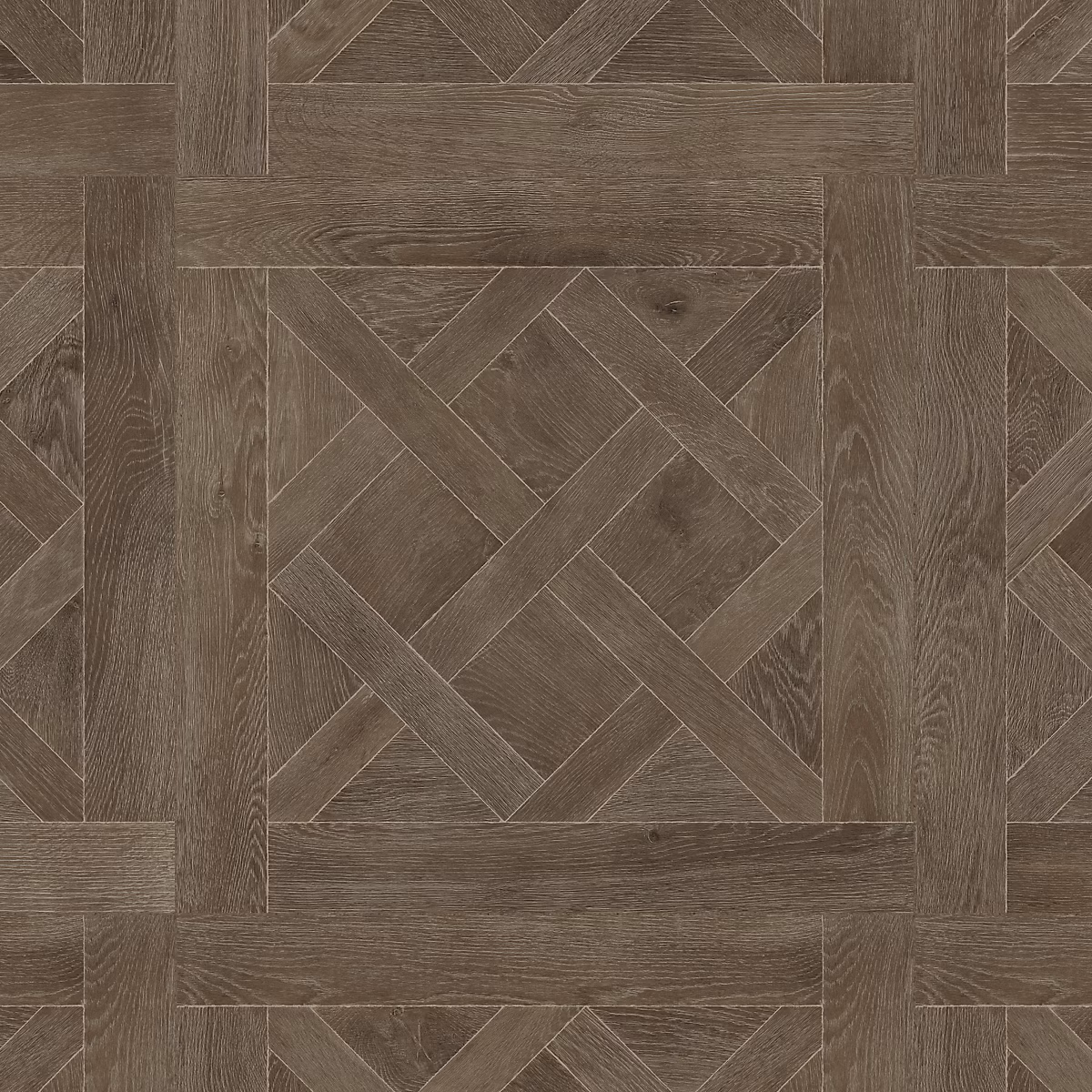 Carrelage effet Parquet Bois Chêne Brun Versailles 90x90x0 | 9 cm Trianon – Sol intérieur (vendu par carton de 1 – 62 m²) – RO'MA CARR