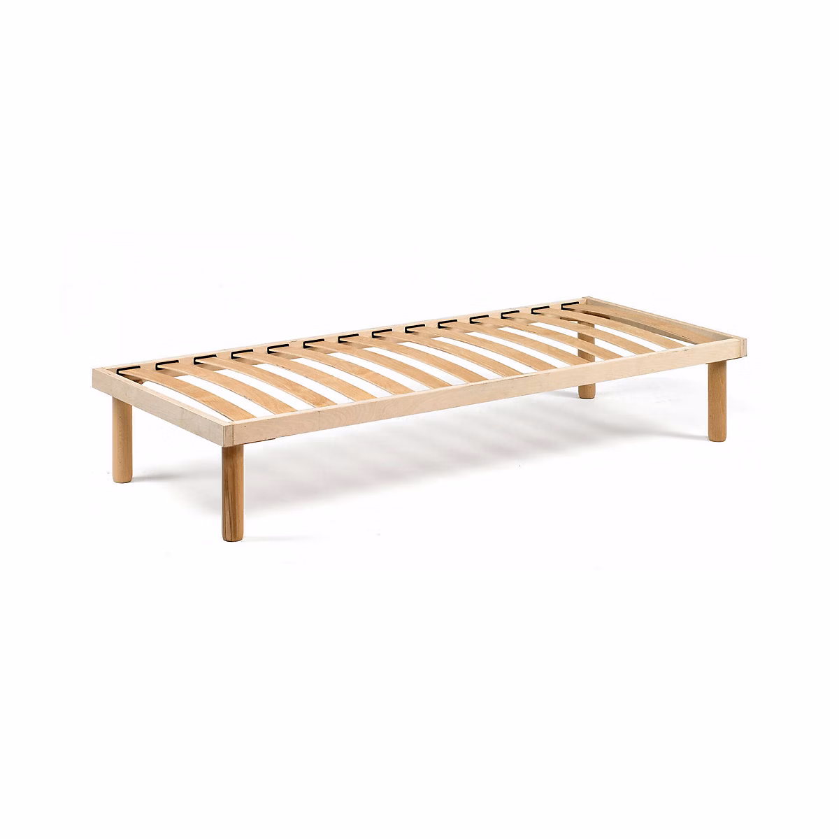 Cadre de Lit Place et Demie – Place et Demie 120 × 190 cm Marron