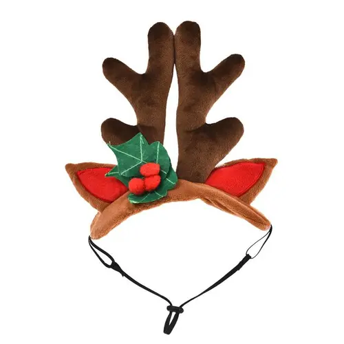 Serre tête bois de reine coloris marron Bubimex - 19 cm