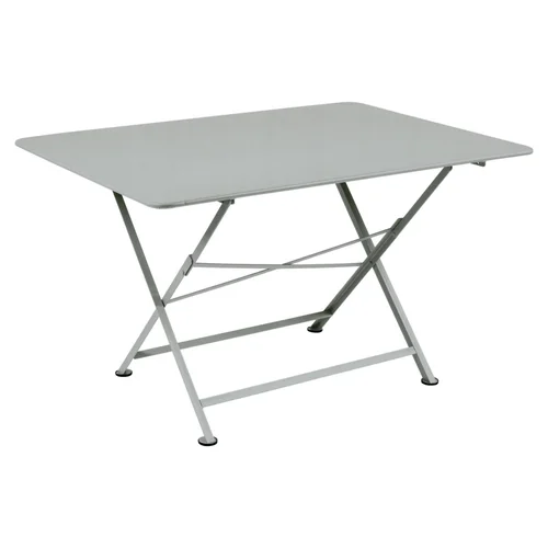 Table pliante Cargo coloris gris en acier Fermob - 128 x 90 cm