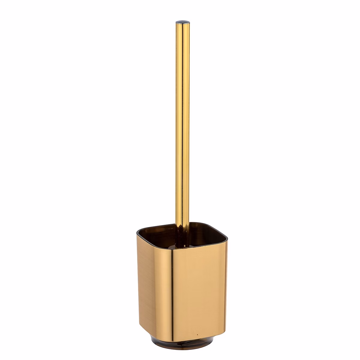 Brosse WC carrée design Auron – L. 9 x l. 9 x H. 38, 5 cm