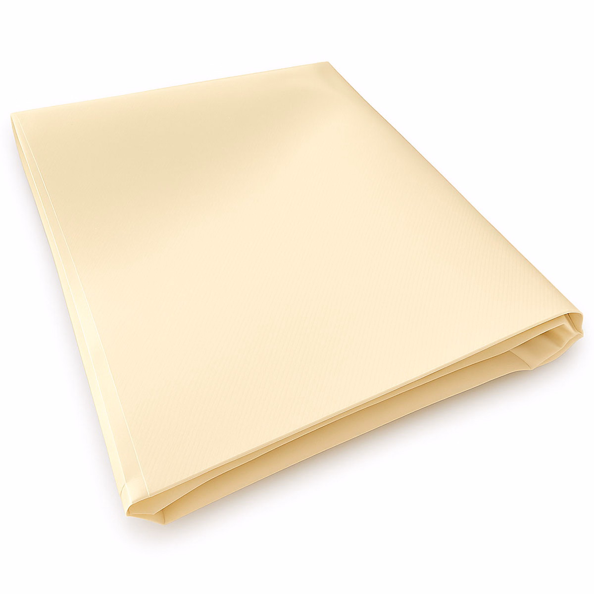 Bâche Bois sans Oeillets 3 × 1 m Ivoire – Garantie 10 ans TECPLAST, XP640BO, Bâche PVC étanche, Made in France