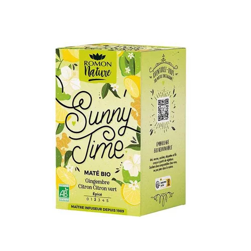 Thé plaisir sunny time bio Romon Nature - 28,8 g