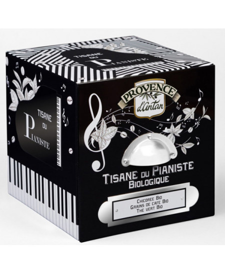 Provence d'Antan - Tisane du Pianiste biologique 24 sachets boite metal