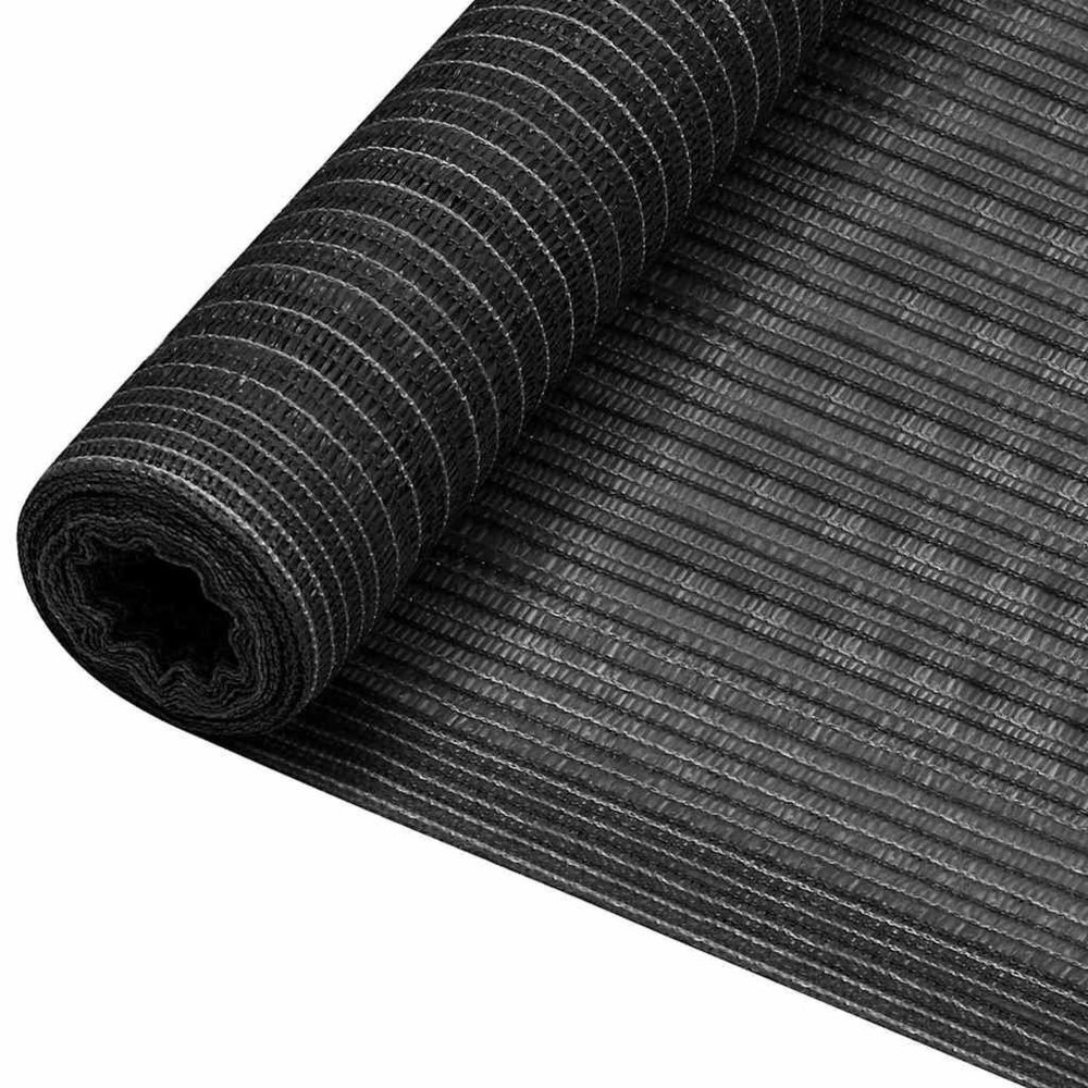 VIDAXL Filet brise vue anthracite 1x50 m pehd 75 g/m^2
