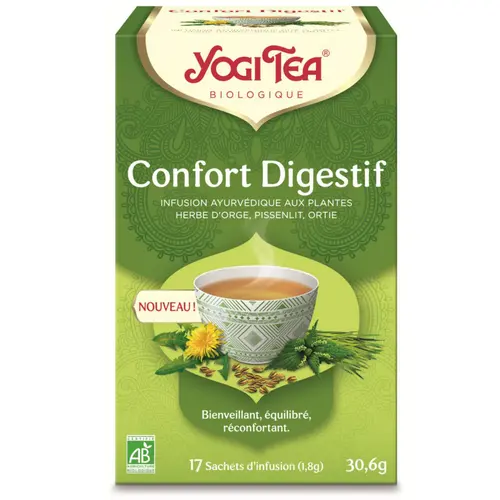 Infusion confort digestif Yogi Tea - 17 sachets