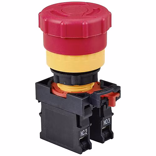 ONPOW26 – 11TSA Arrêt d'urgence 22 mm bouton, poussoir 250 V 5 A
