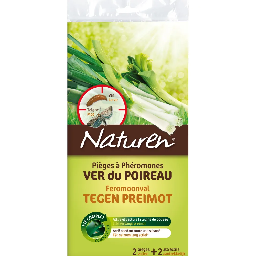 2 Pièges à phéromones - Ver du poireau NATUREN