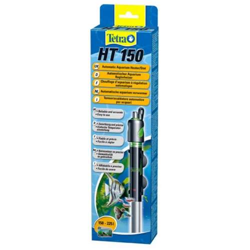 Chauffage aquarium 150 watts, en acier inoxydable - TETRA HT 150 - 150W
