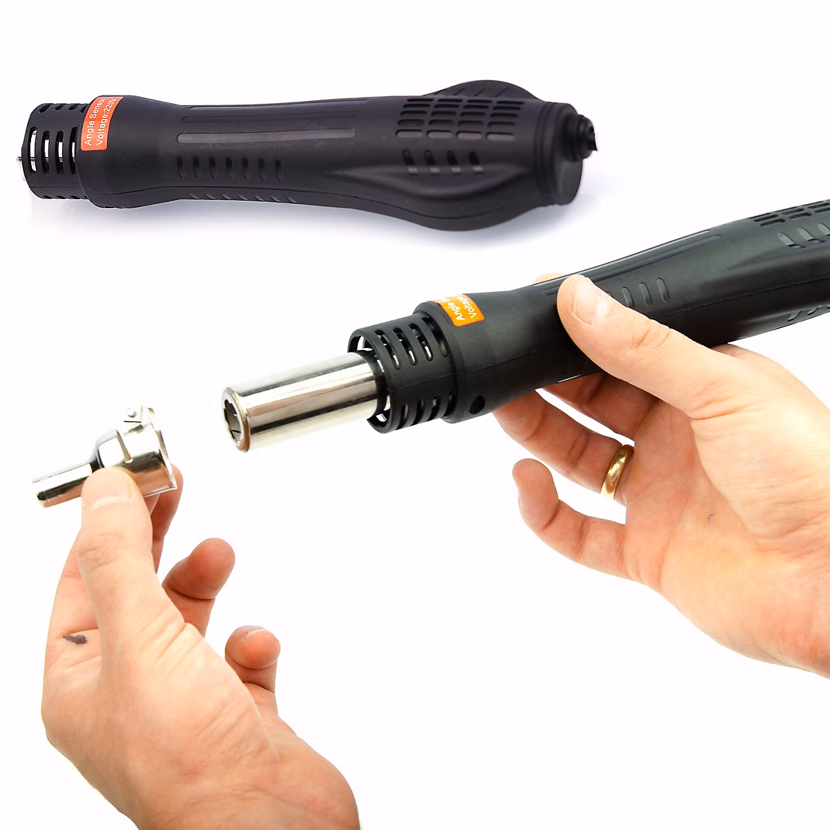 Boîtier pour Poignée Hot-Air – Remplacement Précis, Compatible avec Station de Soudage Rosfix 858D, Montage Facile