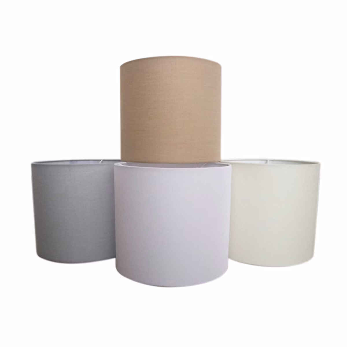 Abat – jour suspendu 'ARAN' blanc D: 20 cm