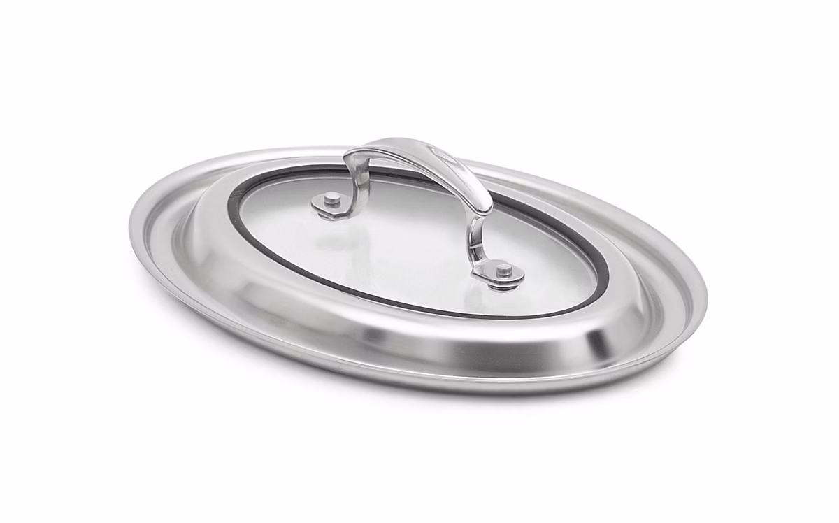 Couvercle en verre Miramar pour poêle à gratin ovale 49420 – Pujadas