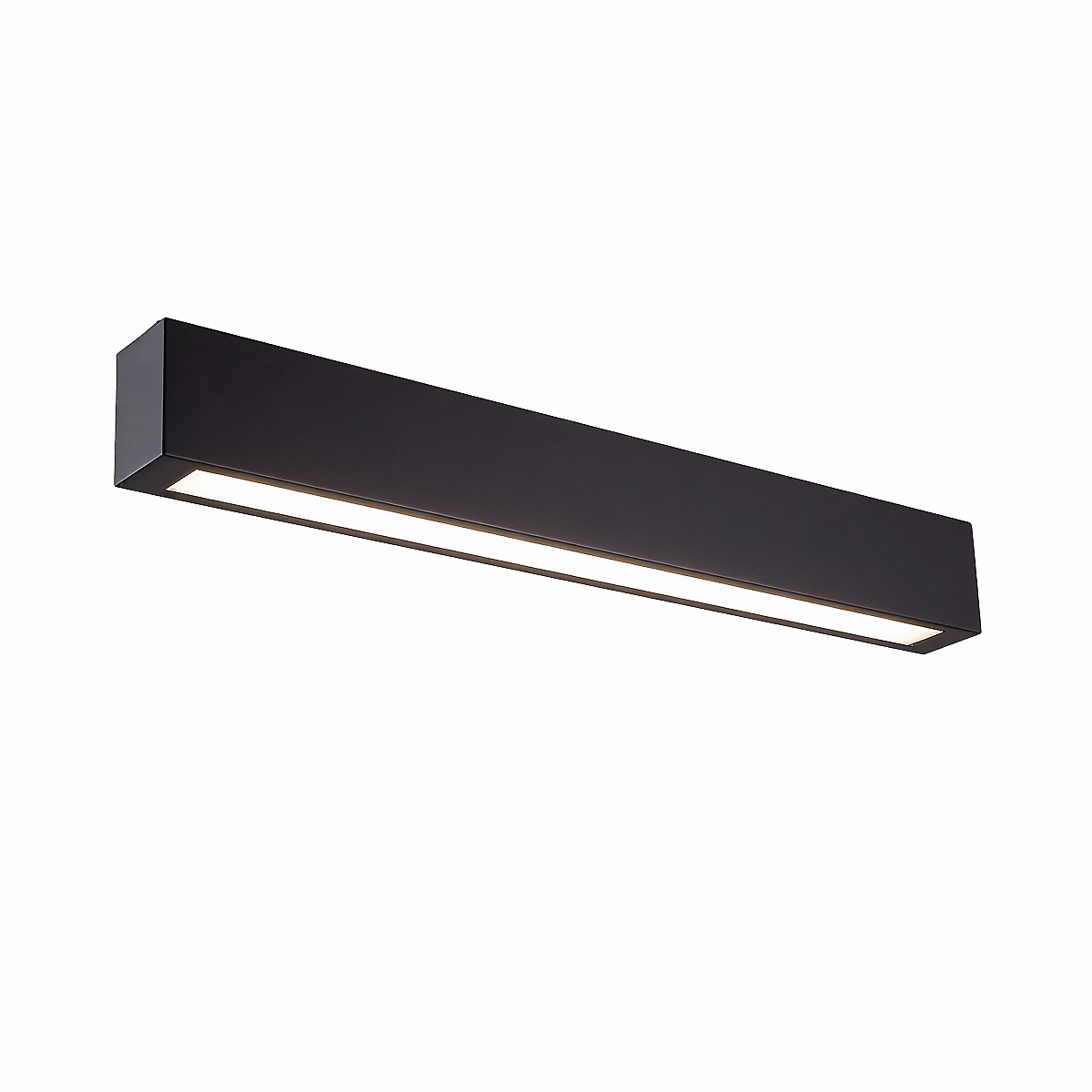 Applique murale LED noire IP44 63 cm CCT salle de bain moderne – Réf. LILZMVFWY3660652395