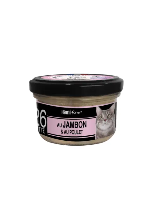 Cuisiné pour chat recette n°26 Jambon/Poulet