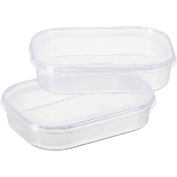 2 Boîtes rectangulaires pour frigo et congélateur 700 ml – Réf. QGQOZHGWW6934011040