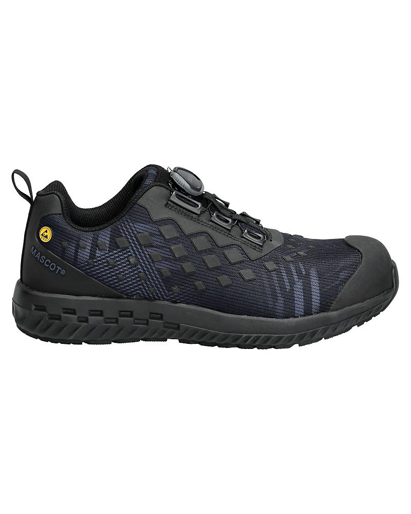 Chaussures de sécurité basses BOA Fit system Bleu gris T.44 – MASCOT F0650 | 704 44