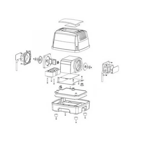 Kit d'entretien pour koi flow 60, SUPERFISH BASSIN - modèle service kit