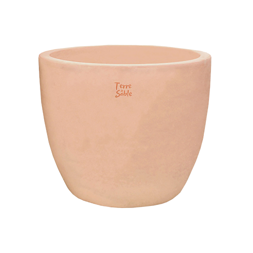 POT EGG - TERRE DE SABLE - DECOLINES® - ∅55CM X H46CM