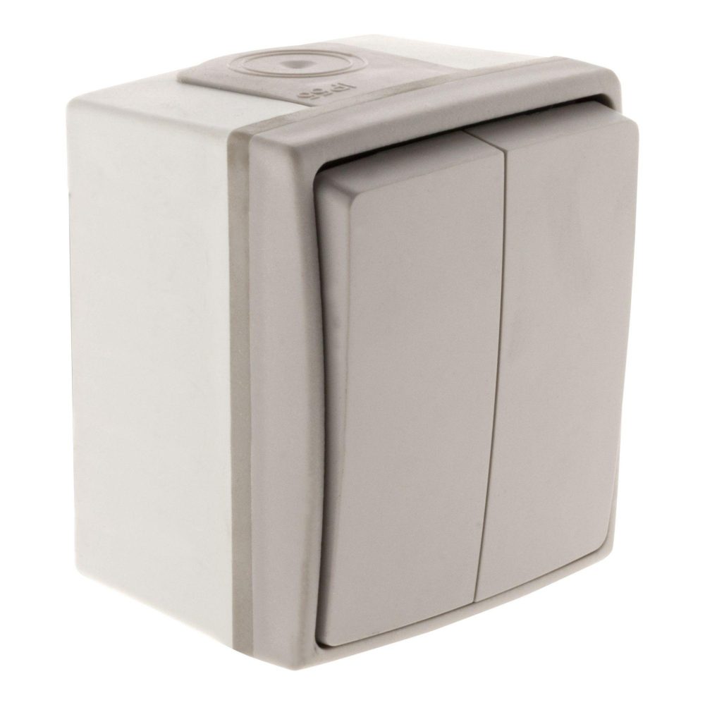 ZENITECH Interrupteur va et - vient double étanche ip55