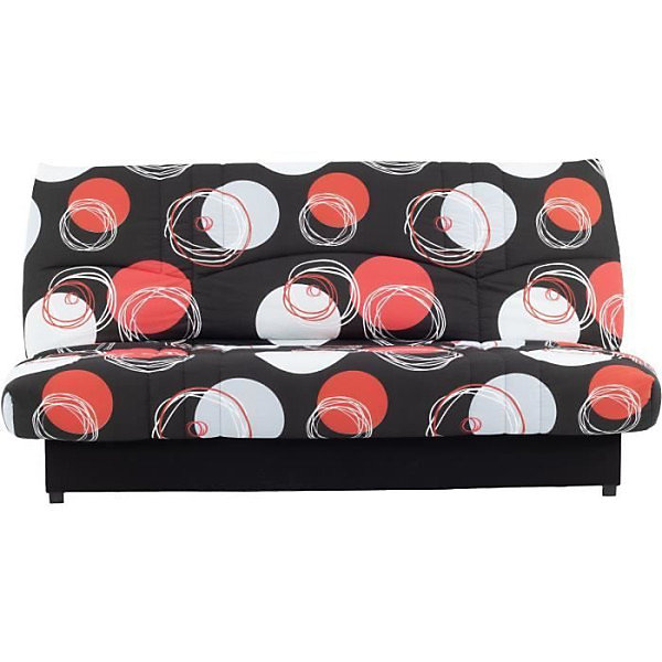 Banquette clic-clac – 3 places, Planete Noir, 190 × 90 × 92 cm, PIXIE