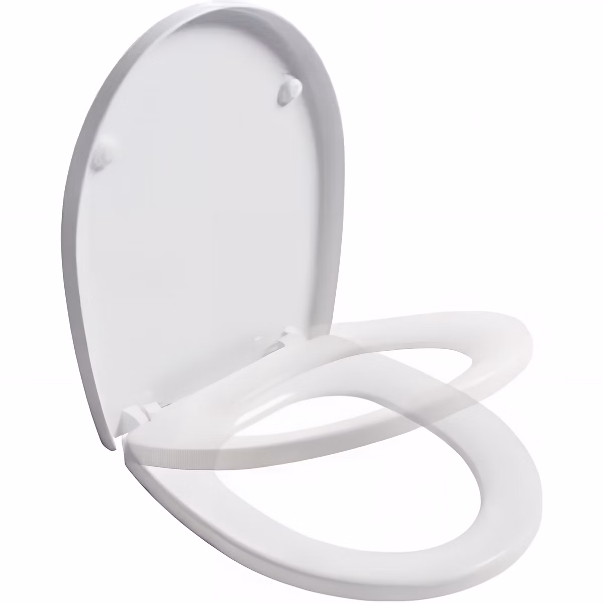 Abattant WC pour WC SANINDUSA Easy slow close frein de chute blanc (non universel) | WC