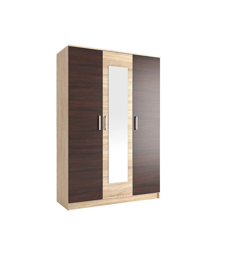 Armoire SPIKE 3 portes Blanc/Truffle – Réf. SXAOMJIKU7225180769