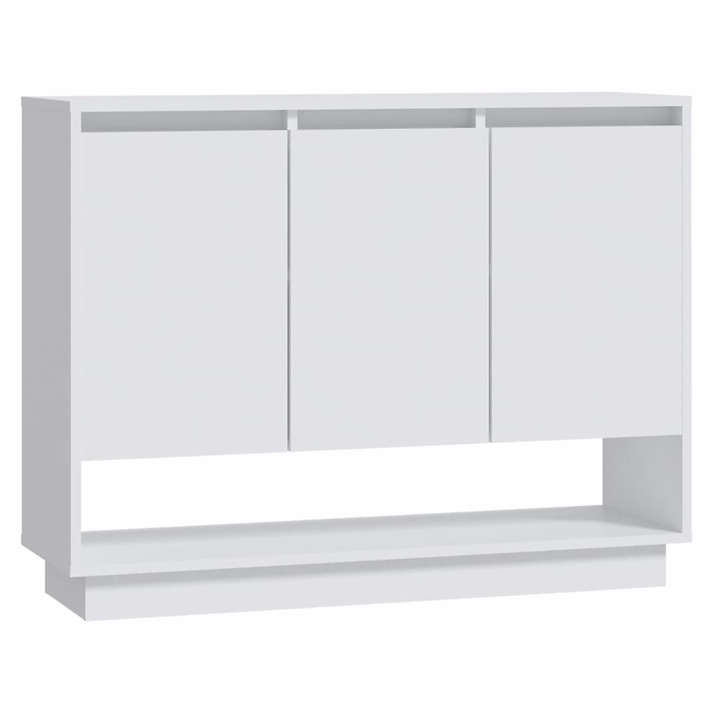 Buffet Blanc 97 × 31 × 75 cm Bois d'ingénierie vidaXL