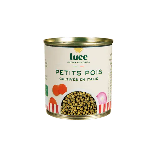 Petit pois bio Luce - 3 x 200 g