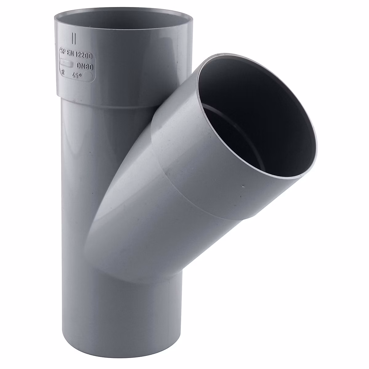 Culotte de descente 45° D.80 mâle-femelle gris Fitt – Réf. JHZZVZSDZ4696557023