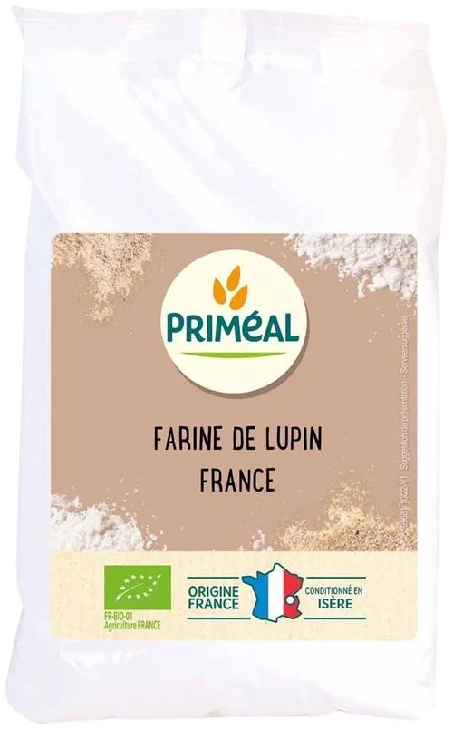 Farine de lupin bio - sachet de 500 g
