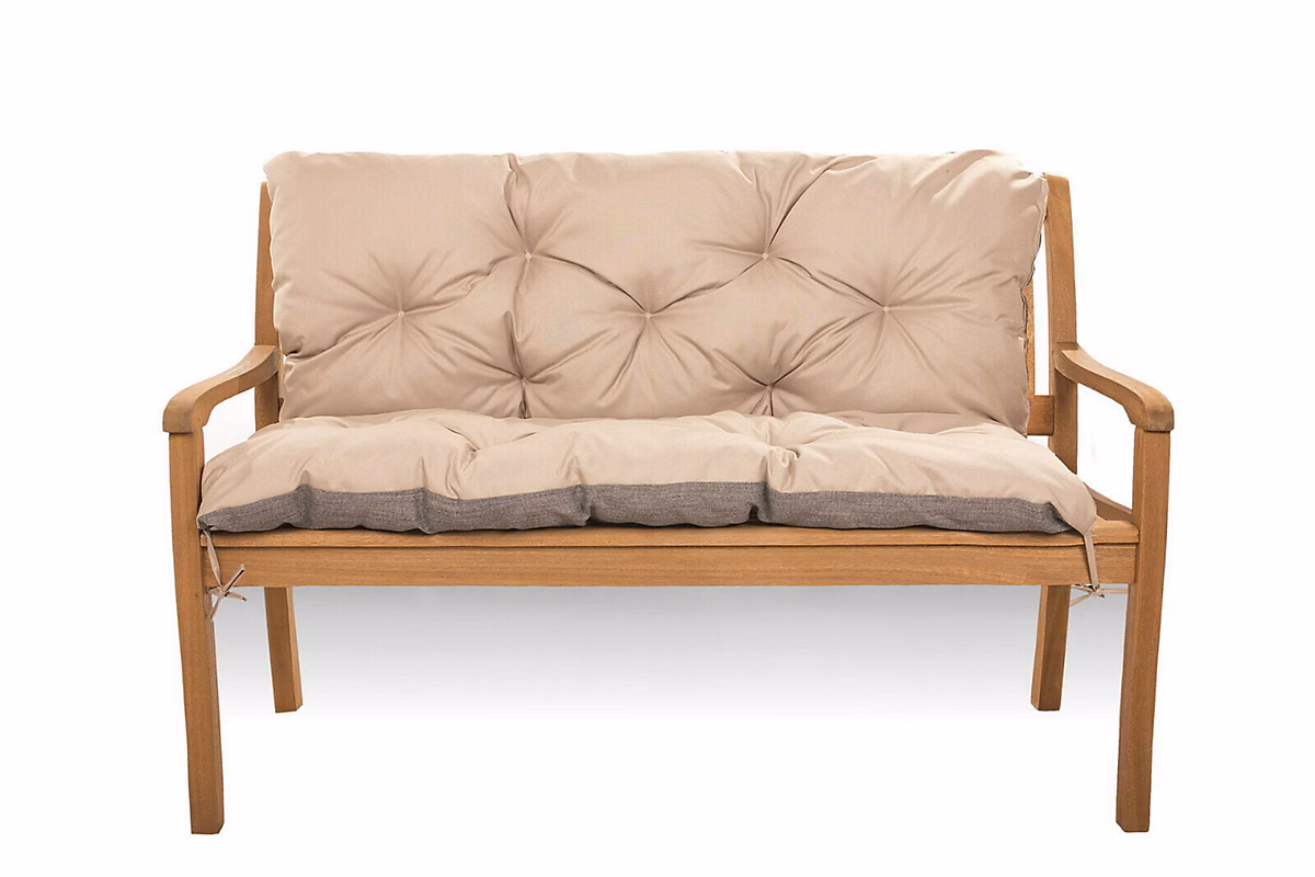 Coussin pour banc de jardin 120 × 50 × 50cm | coussin de banc de jardin Beige coussin de banc extérieur – coussin de balançoire