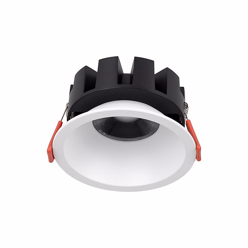 Downlight LED 15W – température de couleur réglable, rond, utilise une puce Osram et un pilote KGP, Blanc