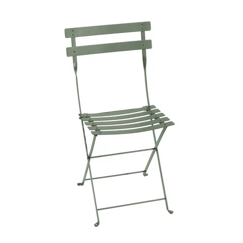 Chaise pliante en acier coloris cactus Bistro Fermob - 82 cm