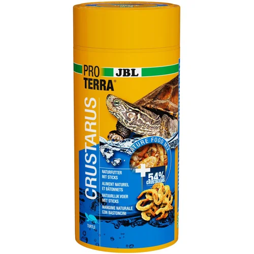 Mélange alimentaire complet pour tortues d’eau et cistudes JBL Proterra Crustarus - 1 L
