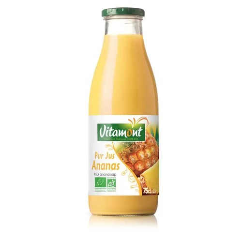Jus d’ananas bio 75 cl